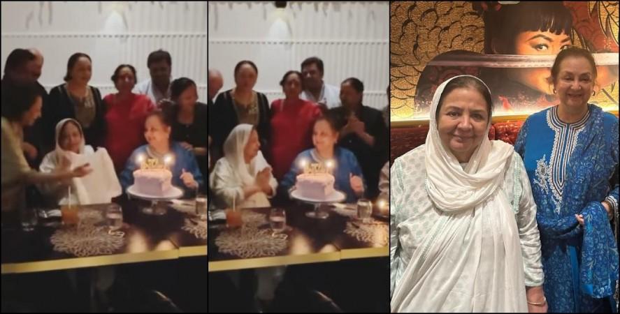 Saira banu's 80th birthday celebration; Farida jalal joins in; celebs wish her on IG Saira banu's 80th birthday celebration; Farida jalal joins in; celebs wish her on IG