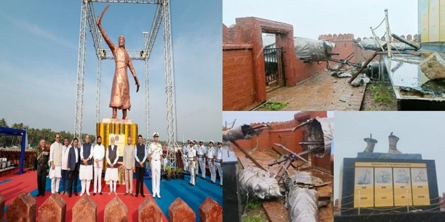 Chhatrapati's statue crash: Royal kin red-flagged; PWD warning to Navy ignored