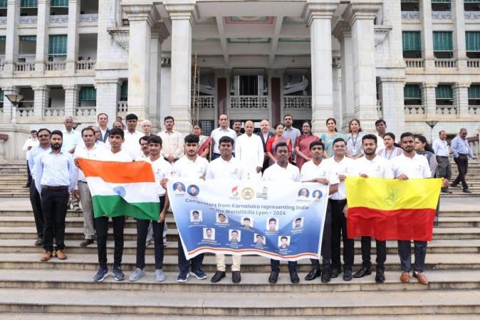 Nine K'taka students to compete in World Skills Competition 2024 in France