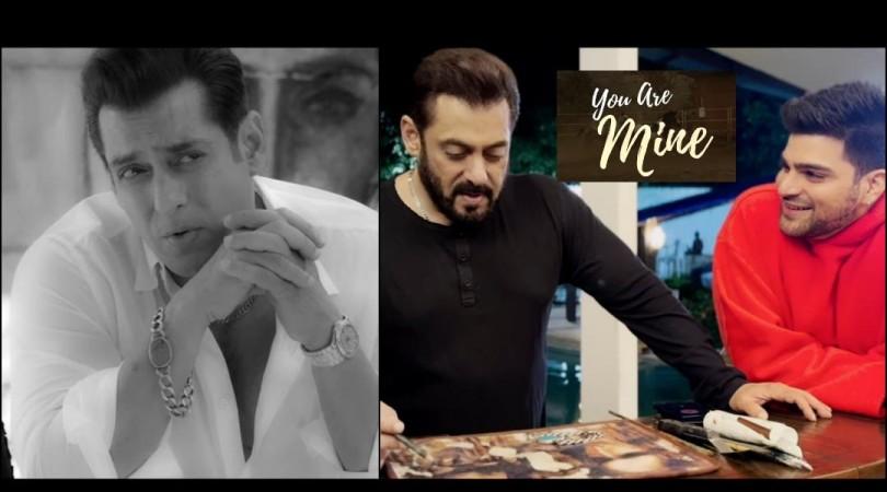 'Awful, Bhai should stop singing': Salman Khan sings as his nephew Ayaan Agnihotri raps for soulful track 'You Are Mine' ; fans unhappy 'Awful, Bhai should stop singing': Salman Khan sings as his nephew Ayaan Agnihotri raps for soulful track 'You Are Mine' ; fans unhappy