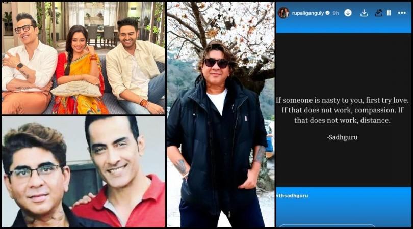 Sudhanshu Pandey unfollows Rupali Ganguly and Rajan Shahi on Instagram after sudden exit from Anupama; Rupali shares cryptic post Sudhanshu Pandey unfollows Rupali Ganguly and Rajan Shahi on Instagram after sudden exit from Anupama; Rupali shares cryptic post