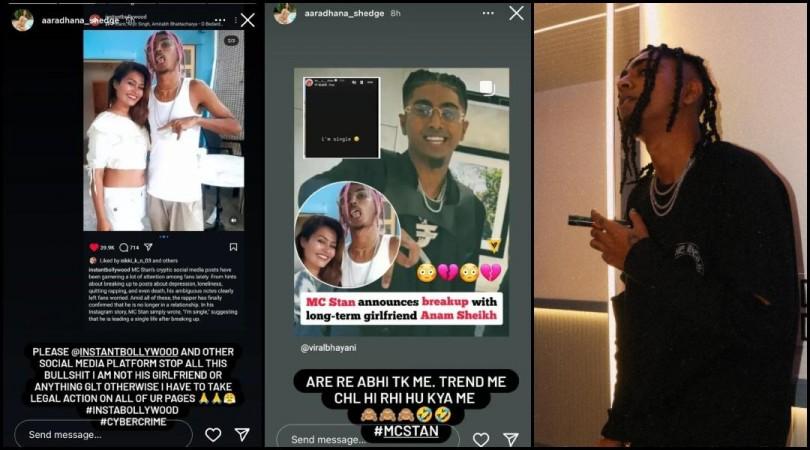 MC Stan breakup: Girl with rapper in viral photo is not his girlfriend Anam Sheikh [Fact Check]