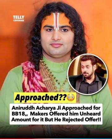 Swami Aniruddhacharya Ji in Bigg Boss Swami Aniruddhacharya Ji in Bigg Boss