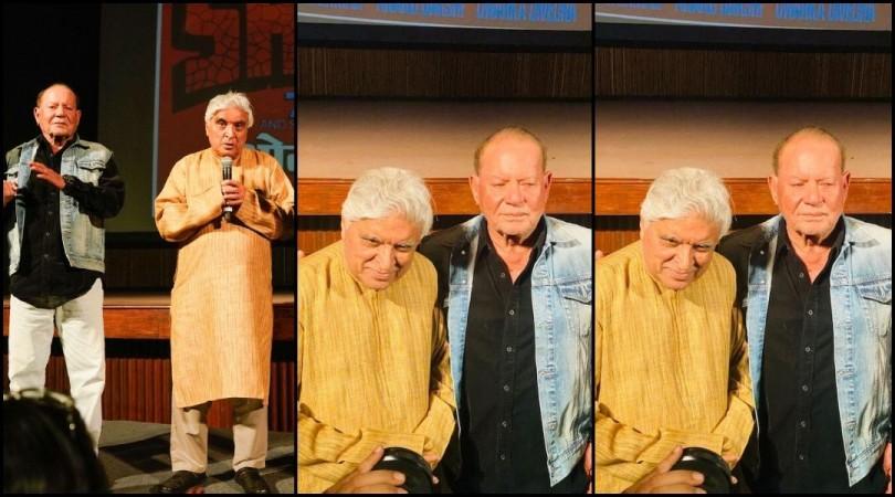 'What makes a film special?': Salim Khan and Javed Akhtar get emotional as they attended the special screening of Sholay as they celebrate 49 years 'What makes a film special?': Salim Khan and Javed Akhtar get emotional as they attended the special screening of Sholay as they celebrate 49 years