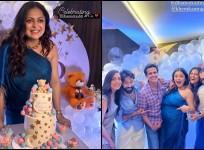Drashti Dhami's cute and floral baby shower