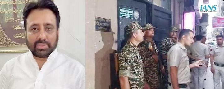 AAP MLA Amanatullah Khan claims ED raid at Delhi residence, fears arrest AAP MLA Amanatullah Khan claims ED raid at Delhi residence, fears arrest