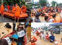 Rescue, relief operation intensified in Andhra Pradesh's flood-hit Vijayawada