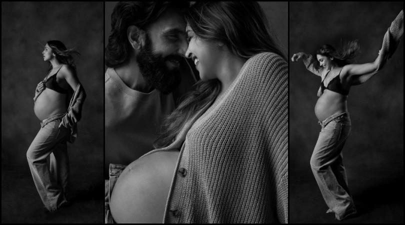 Deepika shuts down trolls with a beautiful carousel of photos, where she poses with her husband, actor Ranveer Singh, who lovingly cradled her baby bump. Deepika shuts down trolls with a beautiful carousel of photos, where she poses with her husband, actor Ranveer Singh, who lovingly cradled her baby bump.