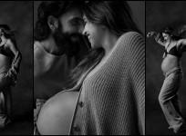 Deepika shuts down trolls with a beautiful carousel of photos, where she poses with her husband, actor Ranveer Singh, who lovingly cradled her baby bump.