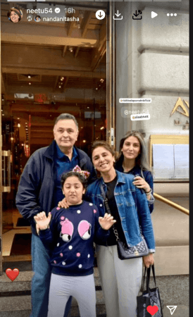 'Raha Is Mini You': Riddhima Kapoor calls niece mini version of dad Rishi; Neetu Kapoor shares edited photo of Rishi kissing Raha 'Raha Is Mini You': Riddhima Kapoor calls niece mini version of dad Rishi; Neetu Kapoor shares edited photo of Rishi kissing Raha