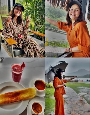 Hina Khan navigates the path of healing in lap of mother nature Hina Khan navigates the path of healing in lap of mother nature