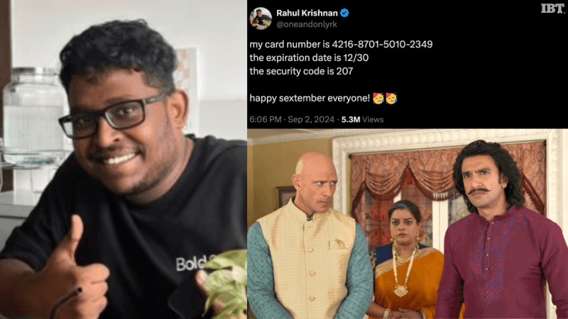 Bold Care co-founder shares his card details on X; netizens spend lakhs in hours Bold Care co-founder shares his card details on X; netizens spend lakhs in hours