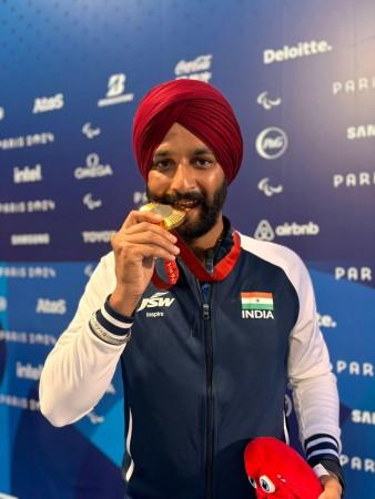 PM Modi congratulates Harvinder Singh on winning historic maiden gold medal in archery PM Modi congratulates Harvinder Singh on winning historic maiden gold medal in archery in the Paralympic Games in Paris