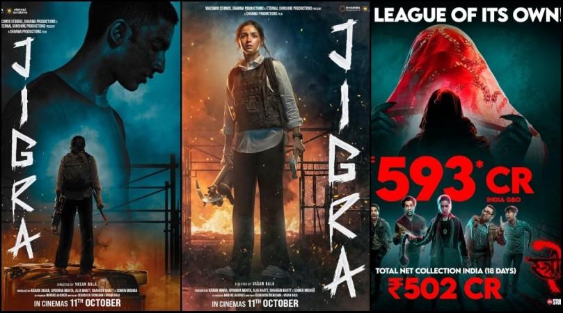 'Shraddha or Alia the better actor?': Fans debate if Alia Bhatt's Jigra shatter Shraddha Kapoor's Stree 2's box-office record 'Shraddha or Alia the better actor?': Fans debate if Alia Bhatt's Jigra shatter Shraddha Kapoor's Stree 2's box-office record