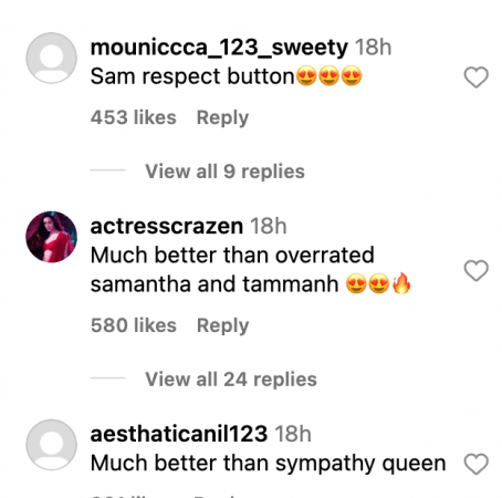 'Better than overrated Samantha, Tamannaah': Fans can't stop gushing as Sobhita Dhulipala stuns in saree; flaunts her engagement ring 'Better than overrated Samantha, Tamannaah': Fans can't stop gushing as Sobhita Dhulipala stuns in saree; flaunts her engagement ring