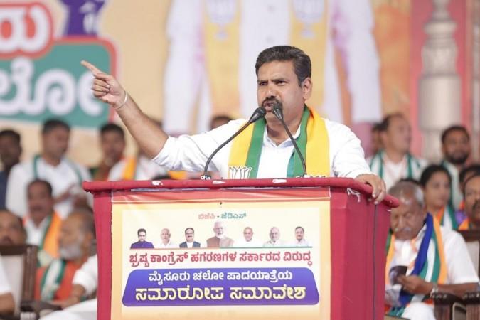 Stop speaking lightly about my father, says Yediyurappa's son Vijayendra Stop speaking lightly about my father, says Yediyurappa's son Vijayendra