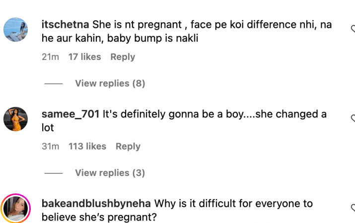 'She hasn't gained weight?': Fans debate as Pregnant Deepika Padukone flaunts her baby bump as she seeks blessing at Siddhivinayak Temple with Ranveer 'She hasn't gained weight?': Fans debate as Pregnant Deepika Padukone flaunts her baby bump as she seeks blessing at Siddhivinayak Temple with Ranveer