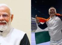 PM Modi congratulates Hokato Hotozhe Sema on bagging bronze at Paris Paralympics