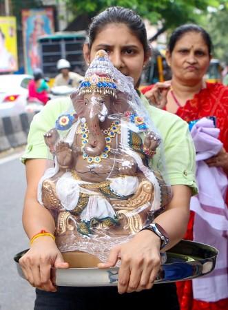Special prayers were offered at the historical 450-year-old Dodda Ganapathy temple in the Basavanagudi locality of Bengaluru Special prayers were offered at the historical 450-year-old Dodda Ganapathy temple in the Basavanagudi locality of Bengaluru