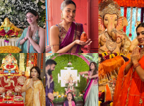 Celebs bring Ganpati home