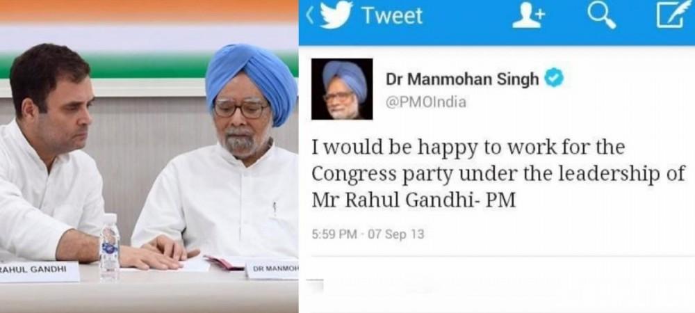 Manmohan Singh's 11-year-old post is viral Manmohan Singh's 11-year-old post is viral