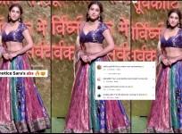 'Did you notice she's not breathing?': Sara Ali Khan holds her breath to flaunt her abs while posing for paps at Ambani Ganesh Utsav; gets trolled