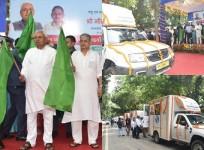CM Nitish Kumar inaugurates mobile veterinary unit, call centre