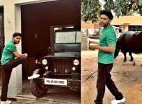 Guru Randhawa visits his 'pind'