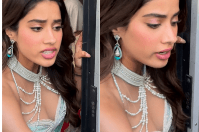 Janhvi Kapoor during Devara promotions Janhvi Kapoor during Devara promotions