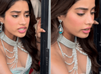 Janhvi Kapoor during Devara promotions