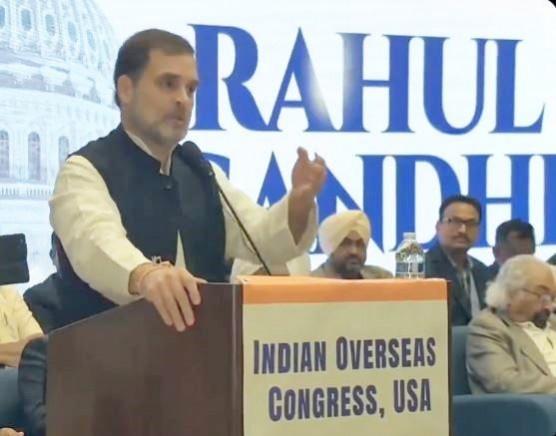 Rahul Gandhi in US