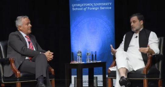Rahul Gandhi in US