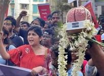 Protest march by doctors to Bengal health department HQ starts