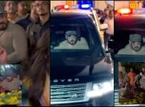 'Our childhood hero is getting old': Fans worried as Salman Khan's sports reading glasses; holds his rib while dancing during Ganpati visarjan