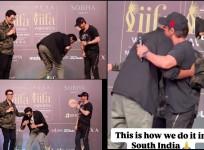 Rana Daggubati touches Shah Rukh Khan, Karan Johar's feet during IIFA press meet; fans say 'they are not God'