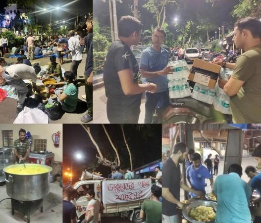 RG Kar case: Protesting doctors get food, water from people