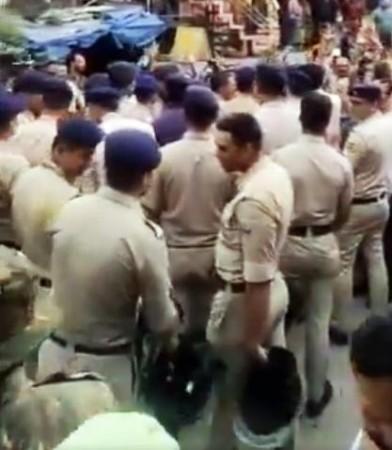 Massive security deployed ahead of protest call Shimla mosque row: Massive protest erupts; police resort to lathi-charge to disperse people