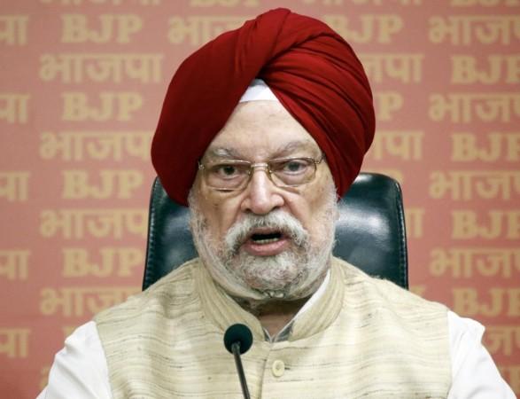 Union Minister Hardeep Singh Puri Union Minister Hardeep Singh Puri addresses a press conference at BJP Headquarter