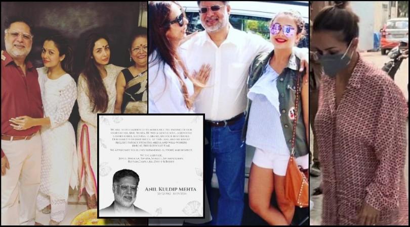 'Request privacy from the media, well-wishers during this difficult time': Bereaved Malaika Arora makes first statement post father Anil Mehta's tragic death 'Request privacy from the media, well-wishers during this difficult time': Bereaved Malaika Arora makes first statement post father Anil Mehta's tragic death