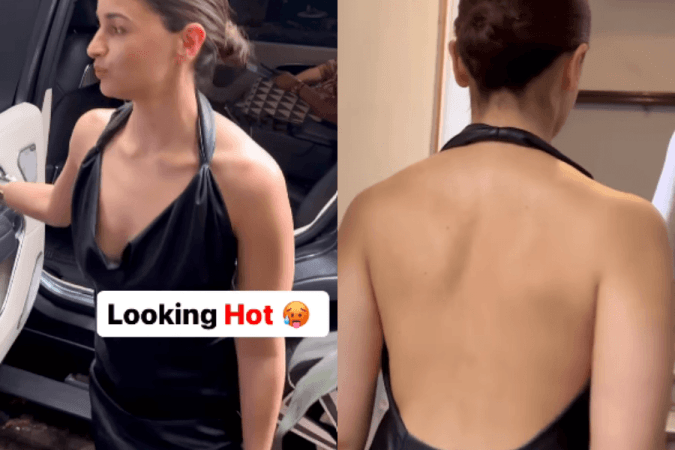 Alia Bhatt in black dress Alia Bhatt in black dress