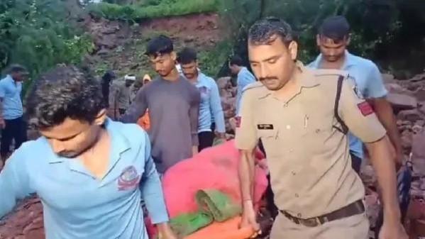 Datia Fort wall collapse