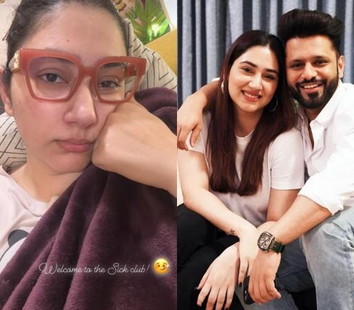 After Rahul Vaidya, wife Disha Parmar enters into 'sick club After Rahul Vaidya, wife Disha Parmar enters into 'sick club