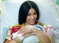 Cardi B welcomes baby girl, says 'prettiest lil thing'