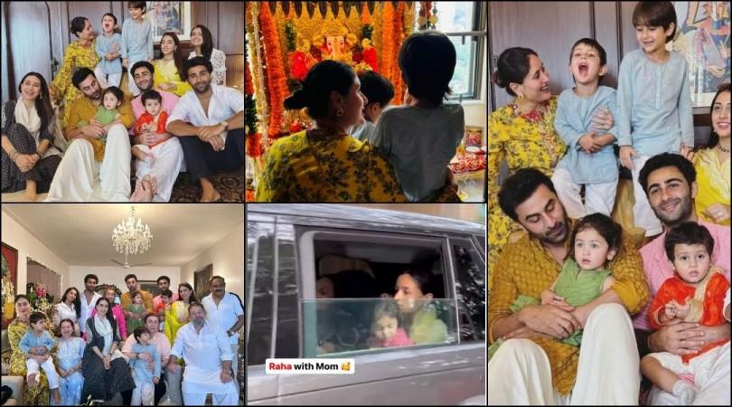 'Where is Alia?': Fans ask as Ranbir Kapoor holds Raha close; Kareena Kapoor's kids Taimur, Jeh get goofy as Kapoor fam jam celebrate Ganpati Chaturthi 'Where is Alia?': Fans ask as Ranbir Kapoor holds Raha close; Kareena Kapoor's kids Taimur, Jeh get goofy as Kapoor fam jam celebrate Ganpati Chaturthi