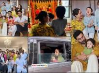 'Where is Alia?': Fans ask as Ranbir Kapoor holds Raha close; Kareena Kapoor's kids Taimur, Jeh get goofy as Kapoor fam jam celebrate Ganpati Chaturthi