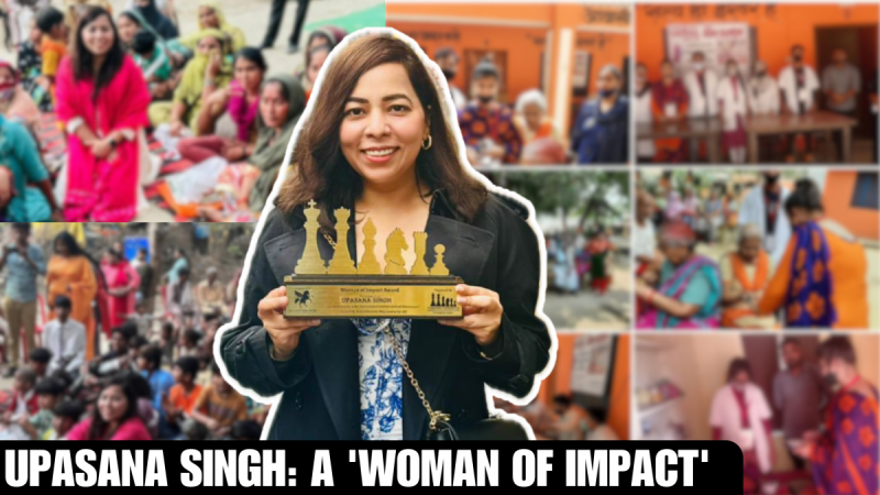 'Woman of Impact' award goes to Upasana Singh 'Woman of Impact' award goes to Upasana Singh