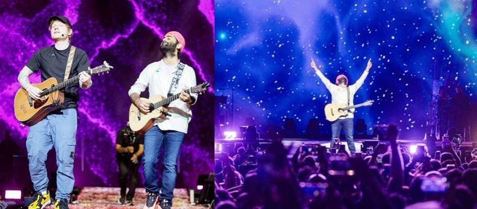 Arijit shares his 'perfect' moments with singer Ed Sheeran