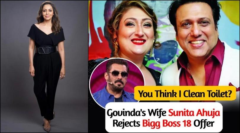 'Do you think I clean toilets? Would you ask SRK's wife': Govinda's wife Sunita on rejecting Salman Khan led Bigg Boss 'Do you think I clean toilets? Would you ask SRK's wife': Govinda's wife Sunita on rejecting Salman Khan led Bigg Boss