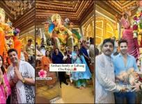 Celebs at Lalbaugh Cha Raja