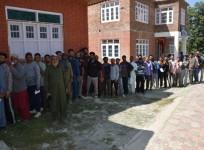 Polling in Kashmir